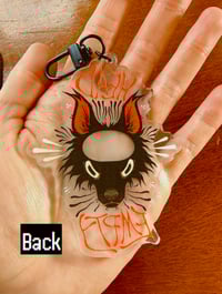 Image 3 of Head Empty Acrylic Keychain