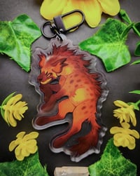 Image 1 of Hyena Acrylic Keychain (Double Sided)