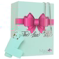 Image 1 of The Love Box Finger Vibe & Necklace Gift Set
