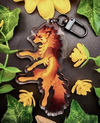 Image 1 of Wolf Acrylic Keychain (Double Sided)