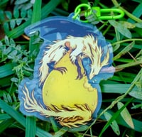 Image 4 of Pear Dragon Acrylic Keychain