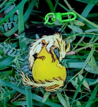 Image 2 of Pear Dragon Acrylic Keychain