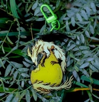 Image 1 of Pear Dragon Acrylic Keychain