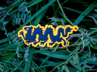 Image 1 of Noodle Dragon Double-Sided 3D PVC Rubber Keychain