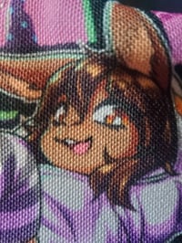 Image 5 of WOMEN'S - Delinquent Bunny -  high top canvas shoes