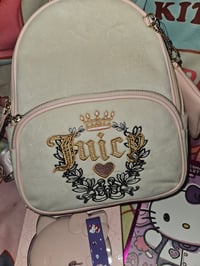 Image 1 of Velour Pink Backpack Bundle Meets Hello Kitty 