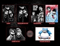 INSANE CLOWN POSSE Art Prints & ORIGINALS