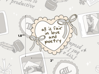 TTPD Mini Sticker