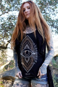 Image 4 of Visionary Illusion Loose Racerback Tank