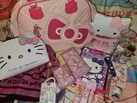 Image 2 of Kitty Hot Pink&Pink Travel Bag Bundle 