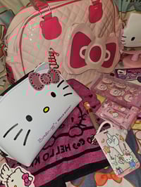 Image 4 of Kitty Hot Pink&Pink Travel Bag Bundle 