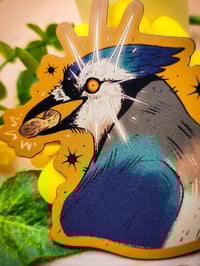 Image 3 of Blue Jay Magnet