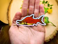 Image 2 of Sockeye Salmon Magnet