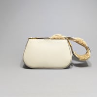 Image 3 of MOLLY MINI CARGO - PALOMA W/ SHEARLING STRAP WRAP