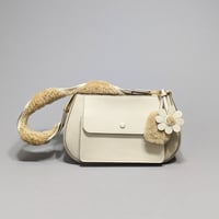 Image 1 of MOLLY MINI CARGO - PALOMA W/ SHEARLING STRAP WRAP