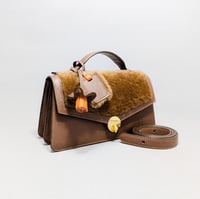 Image 2 of POPPY - MARRON GLACÉ W/ SHEARLING