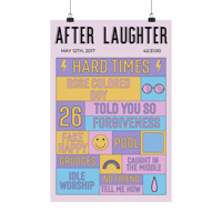 Image 1 of after laughter poster (12"x18")