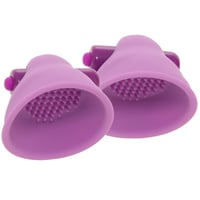 Image 3 of Fantasy For Her Vibrating Nipple Suck-Hers in Purple