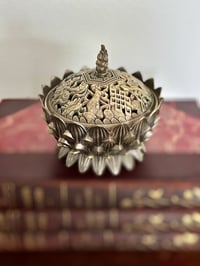 Image 2 of Gorgeous oriental metal incense holder 