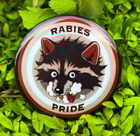 Image 1 of Rabies Pride Button