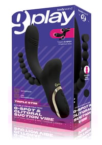 Image 1 of G-Play G-Spot and Clitoral Suction Vibe