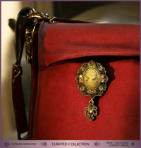 Image 4 of Antique-Style Cameo Brooch ┃ Vintage Elegance ┃ Curated Collection Piece