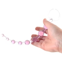 Image 3 of First Time Love Anal Beads in Pink