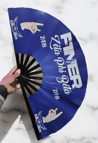 Image 1 of Personalized Clap Fan with plastic bag