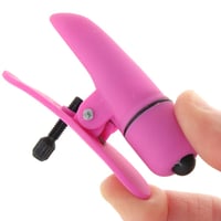 Image 5 of nipple play Vibrating Nipplettes in Pink