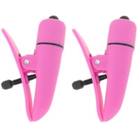 Image 1 of nipple play Vibrating Nipplettes in Pink