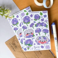 Hydrangea Sticker Sheet