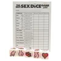 Image 3 of The Best Sex Dice Game Ever! Dice Game for Lovers