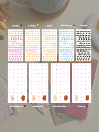 Image 5 of Letters & numbers 🔤✨ sticker sheets