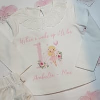 Image 2 of My 1st Birthday fairy grill pyjamas 