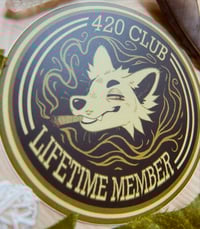 Image 2 of 420 Club Sticker