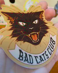 Image 2 of Bad Cats Club Sticker
