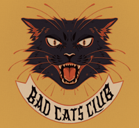 Image 3 of Bad Cats Club Sticker