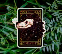 Image 1 of Death Tarot Card Sticker