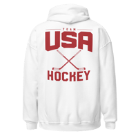 Image 3 of F*CK CANADA / USA HOCKEY HOODIE