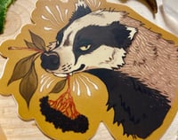 Image 2 of European Badger Sticker