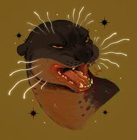 Image 3 of Giant River Otter Sticker