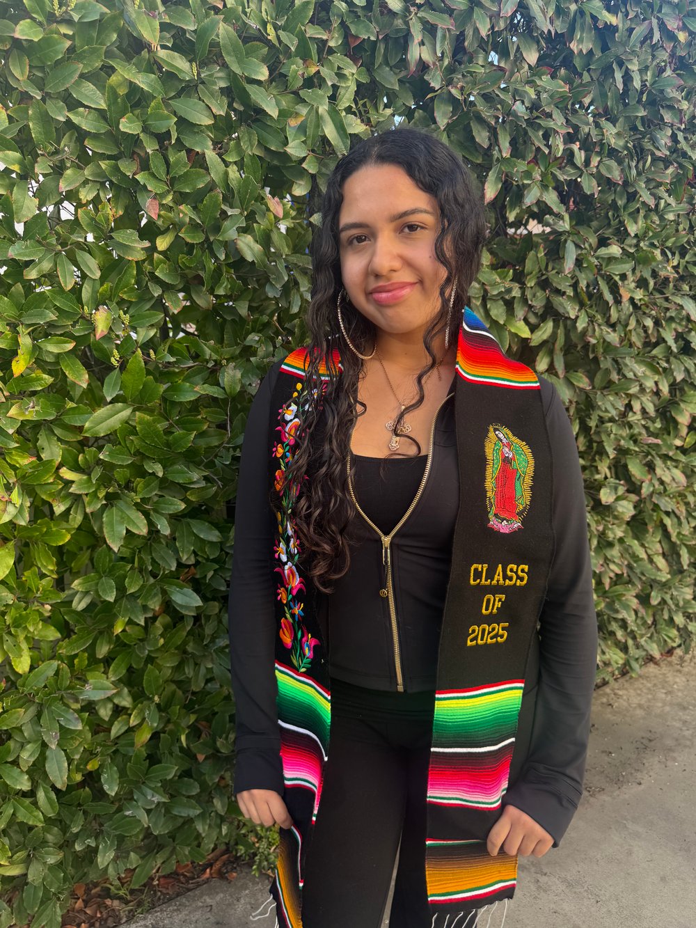 Virgen De Guadalupe Graduation Sash