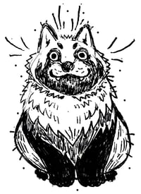 Image 3 of Lil Tanuki Sticker
