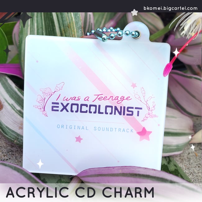 Official Exocolonist Soundtrack CD Acrylic Charm