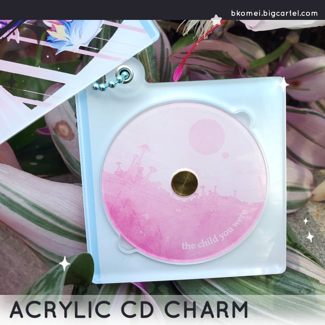 Official Exocolonist Soundtrack CD Acrylic Charm