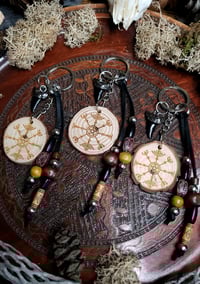 Image 1 of Witchagram Wooden Keychains