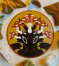 Image 1 of Mushroom Head Sticker