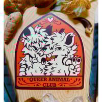 Image 1 of Queer Animal Club Sticker
