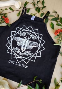 Image 1 of Geometric Moth Halter Crop Top