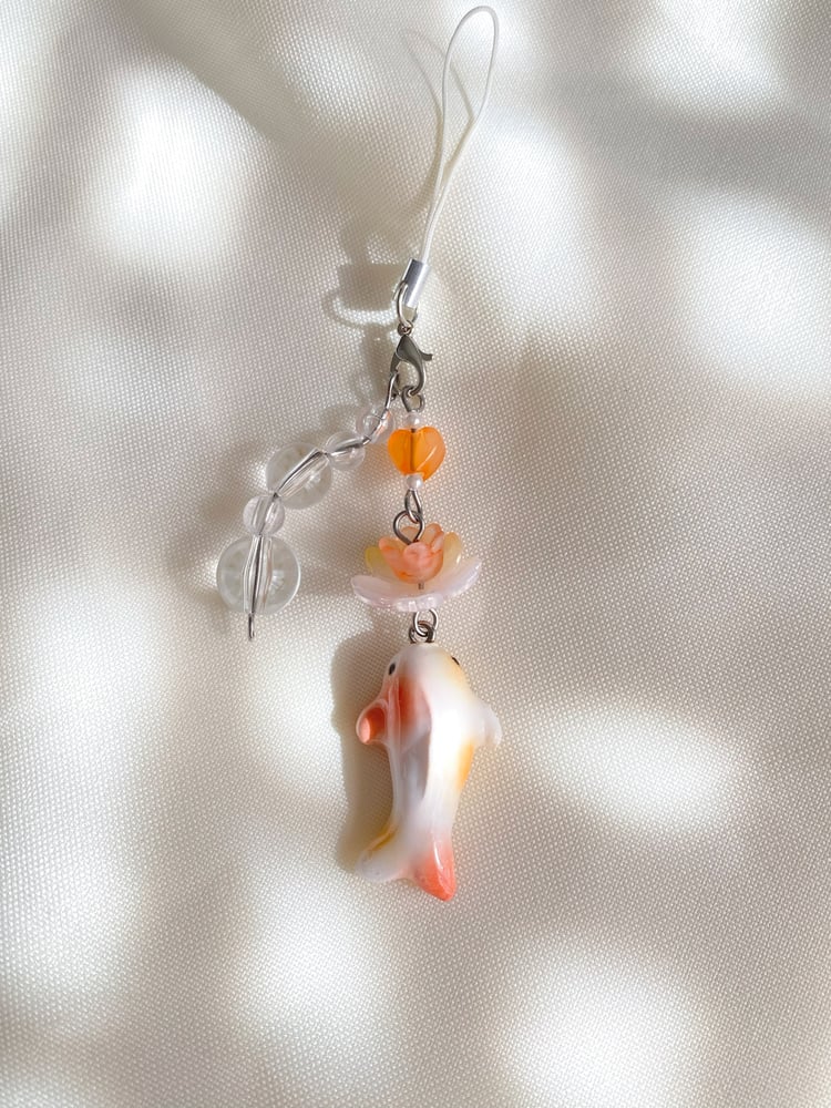 Image of koi fishyy charm